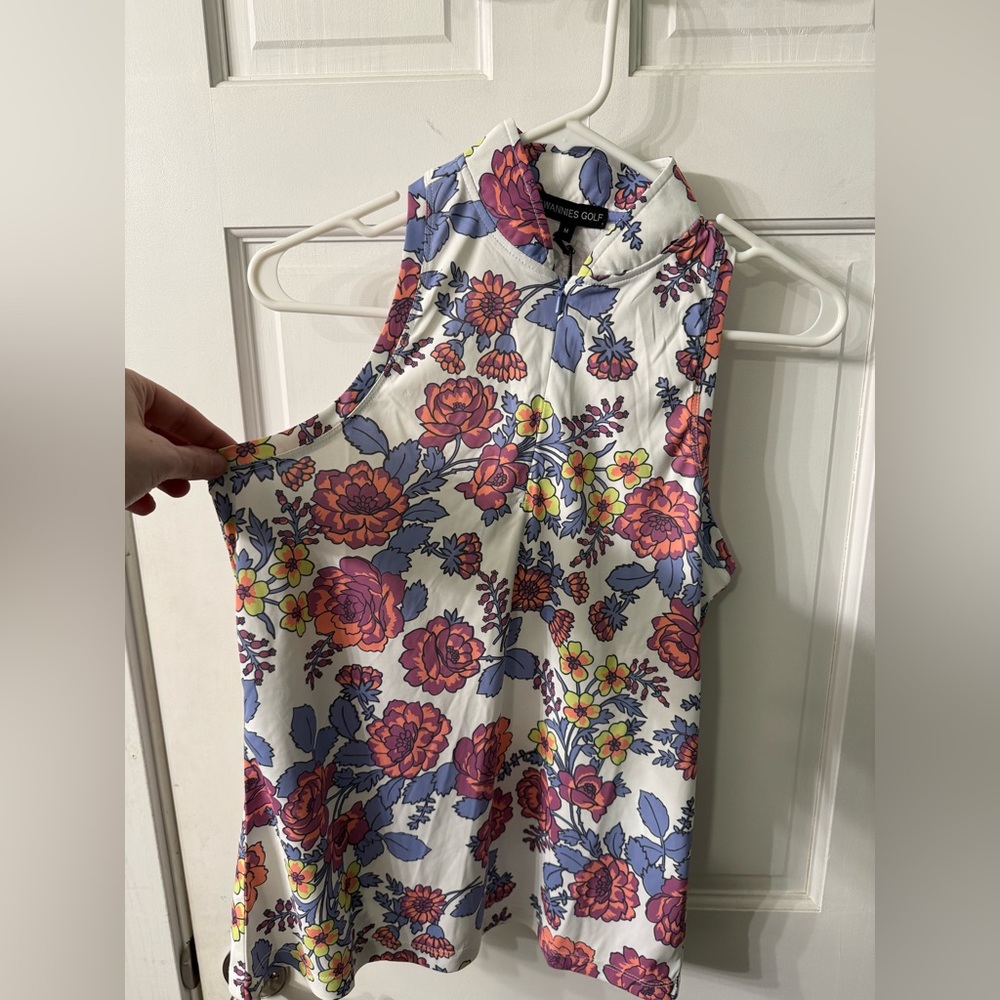 Swannies Sleeveless Golf Polo